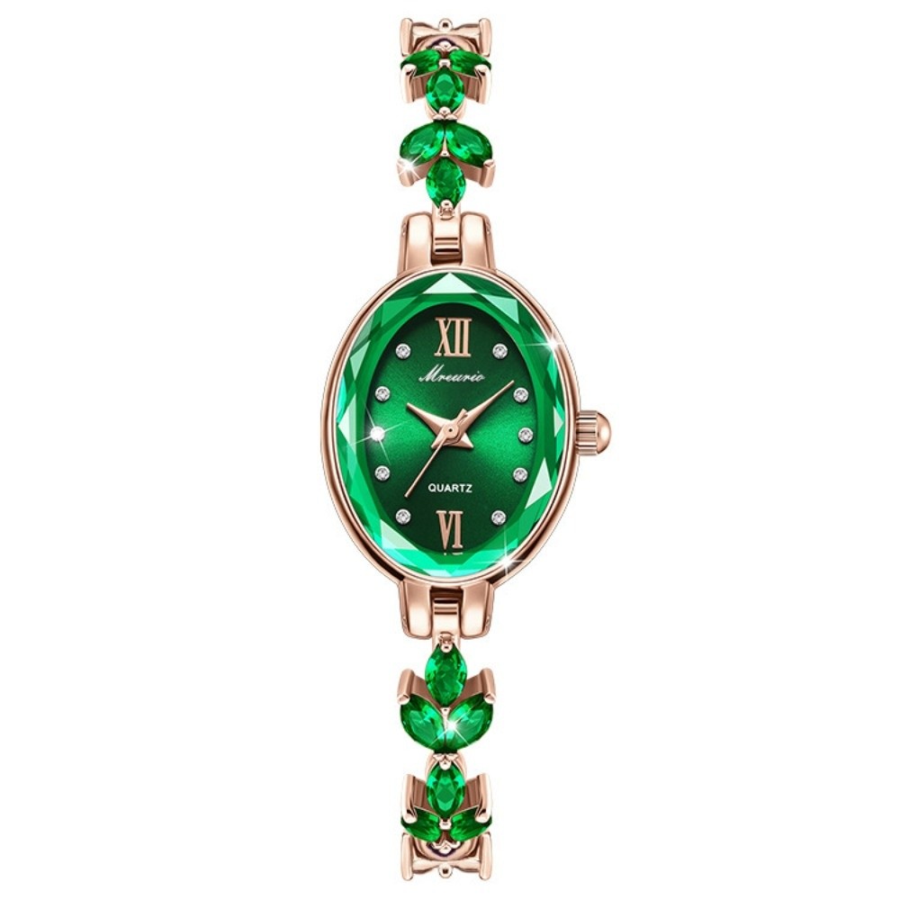 Jewelry Diamond Watches - Rhinestone Quartz Horloges Diamantversierde Horlogeband met
