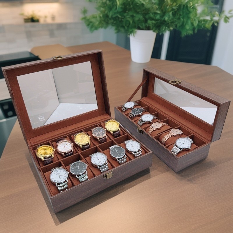 Houten horlogedoos 6/10/12 roo - Jewelry Box That Holds Watches recensie en prijs