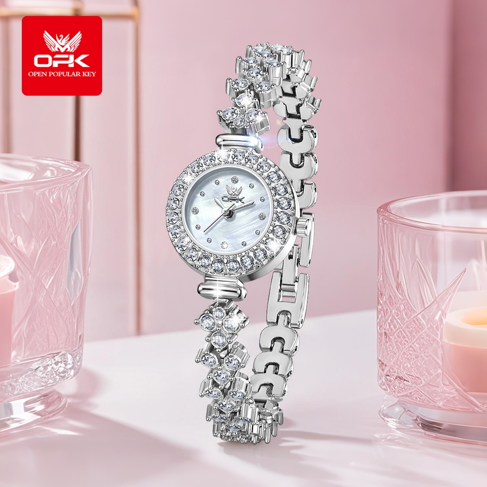 OPK 6057 Volledige Diamond Qua - Jewelry Diamond Watches recensie en prijs