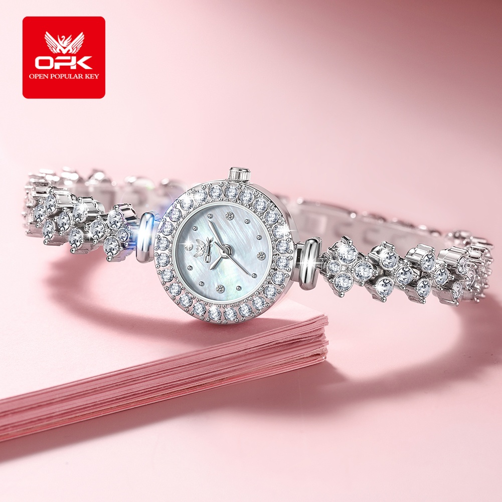 OPK 6057 Volledige Diamond Qua - Jewelry Diamond Watches recensie en prijs
