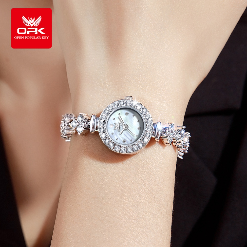 OPK 6057 Volledige Diamond Qua - Jewelry Diamond Watches recensie en prijs