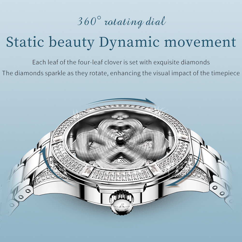 OUPINKE Dameshorloge Diamanten - Jewelry Diamond Watches recensie en prijs