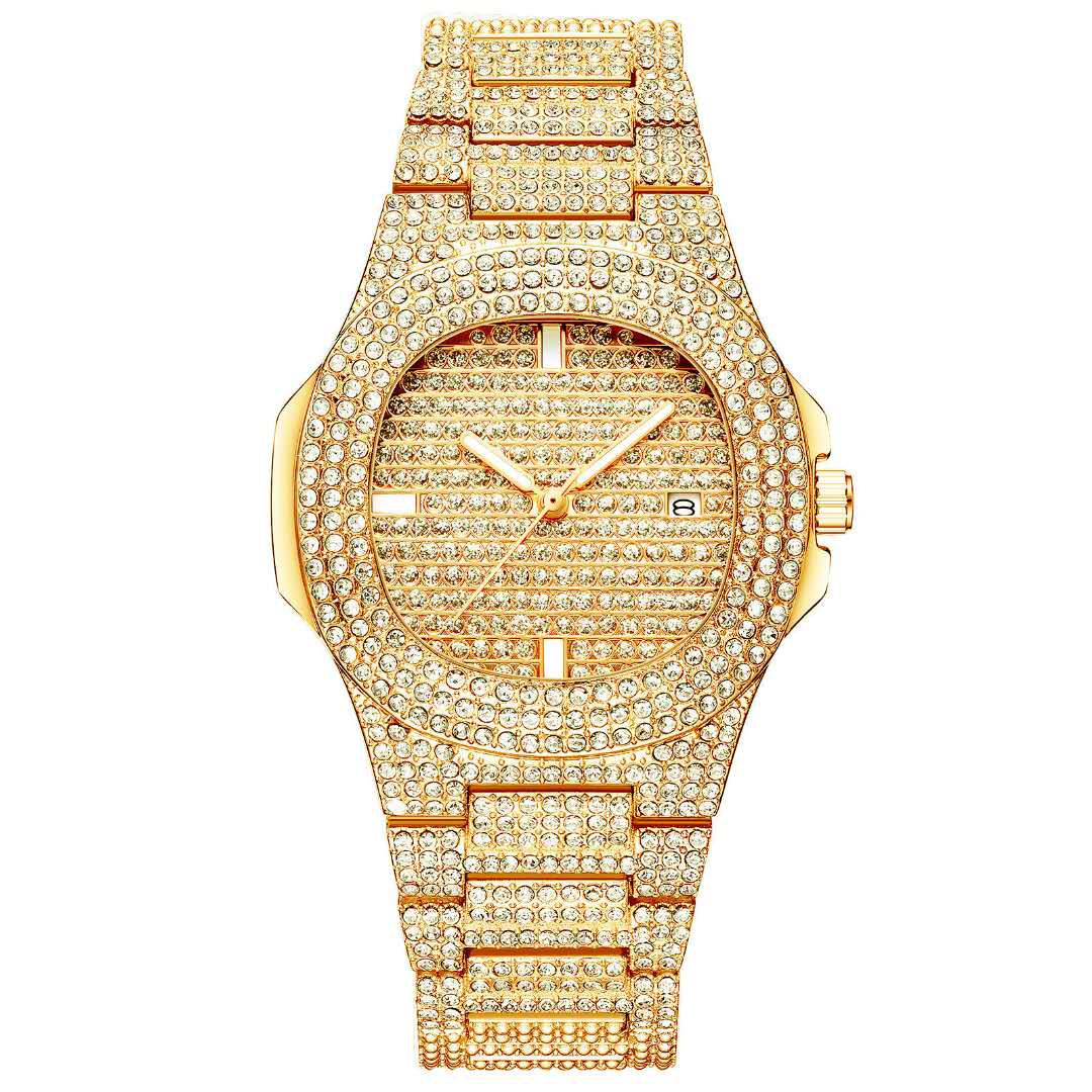 1 Stuk Populaire Hiphop Volled - Jewelry Diamond Watches recensie en prijs