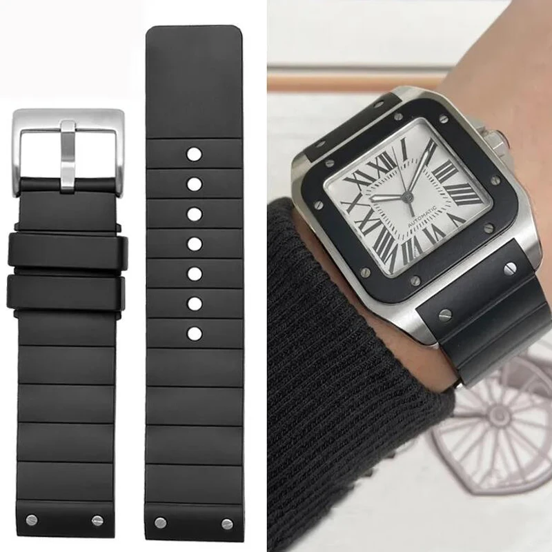 Hoge kwaliteit Horlogeband Voo - Cartier Watch Santos recensie en prijs