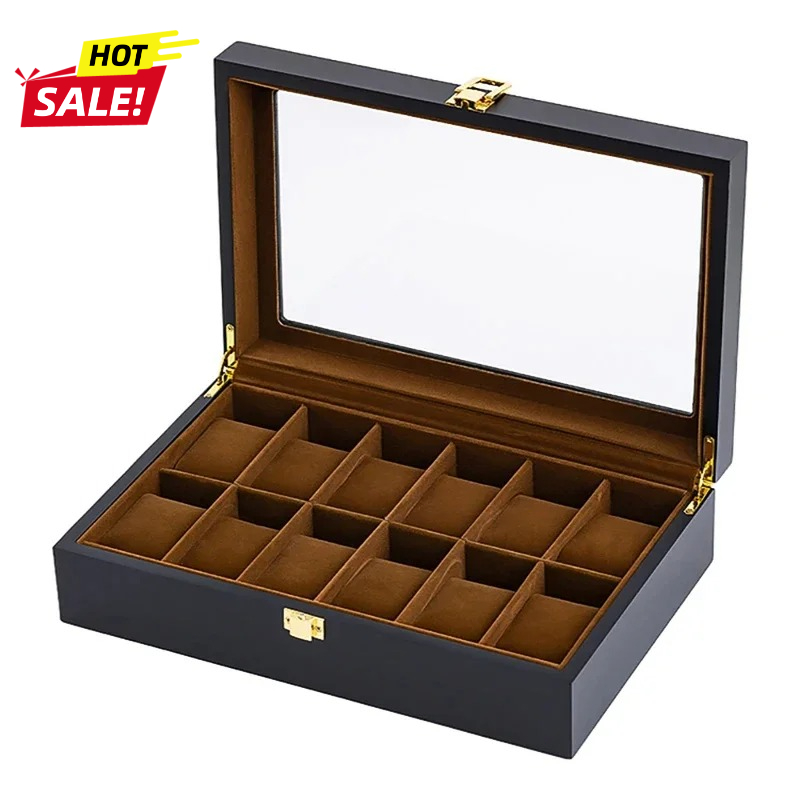 HOT Handgemaakte luxe houten 6 - Jewelry Box That Holds Watches recensie en prijs